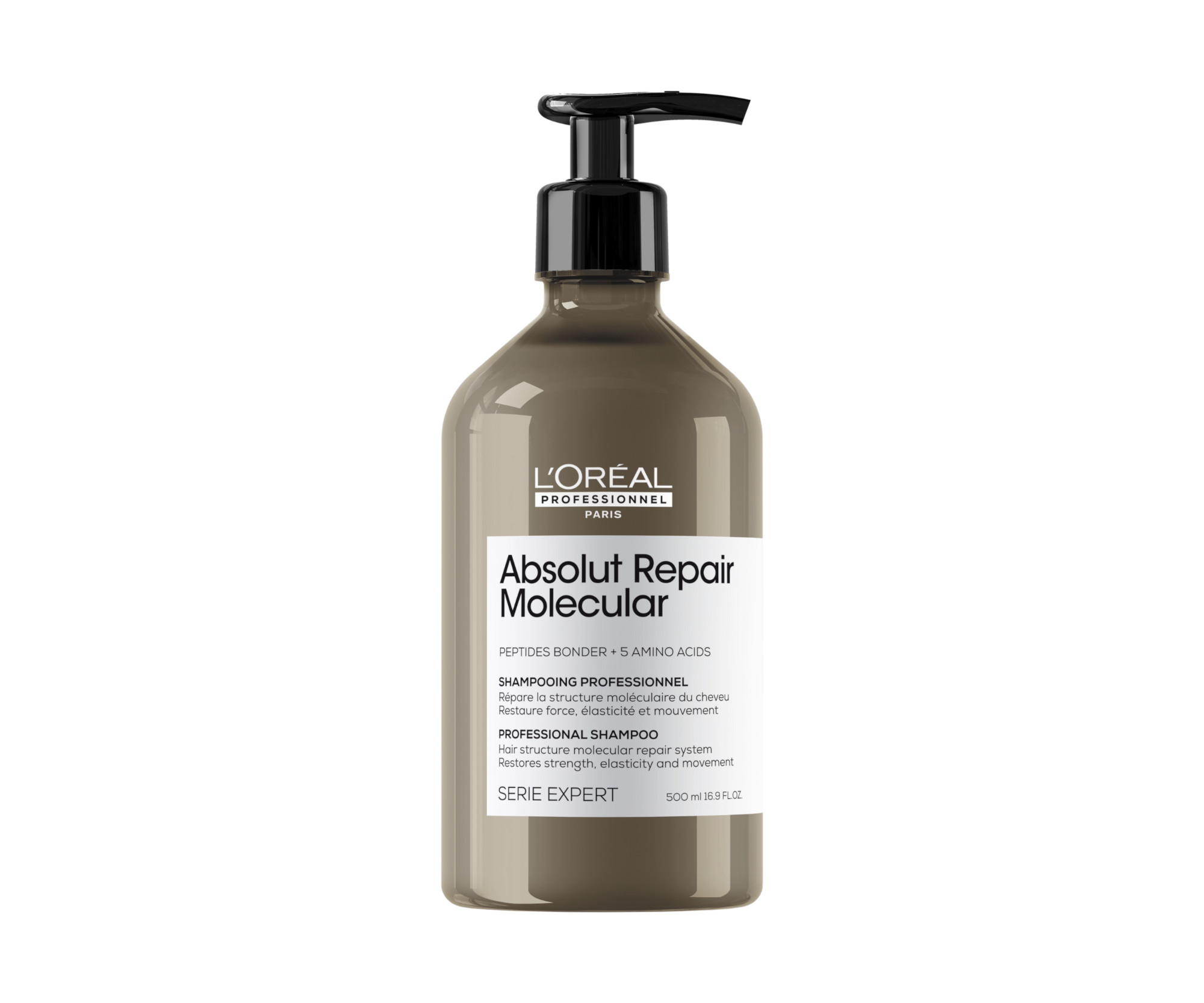 Loreal absolut repair molecular бессульфатный шампунь 500мл БС