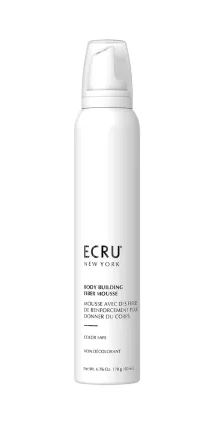 Ecru new york мусс с волокнами для объема и толщины волос 200 мл