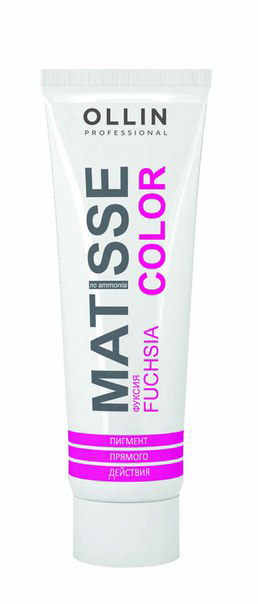 Ollin matisse color фуксия 100мл пигмент прямого действия