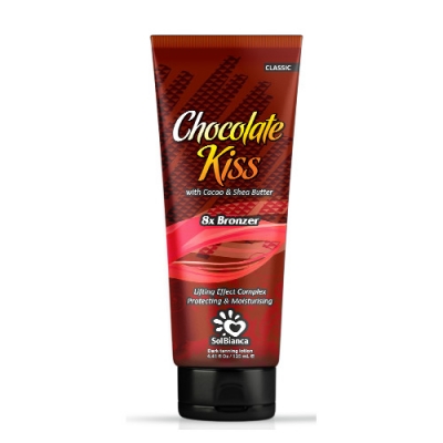Solbianca крем для загара в солярии chocolate kiss с маслом какао маслом ши и бронзаторами 125 мл