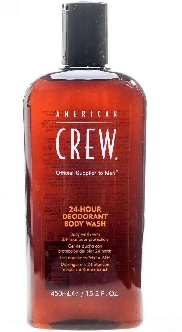 Аmеrican crеw 24-hour deodorant body wash гель для душа дезодорирующий 450мл