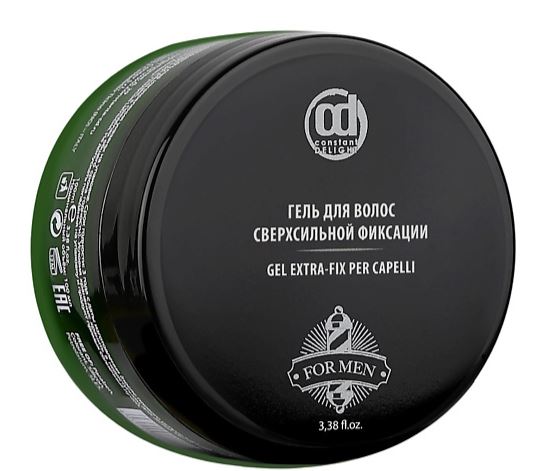 Constant delight barber care гель для волос сверхсильной фиксации 100 мл
