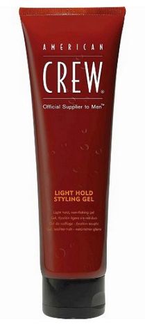 Аmеrican crеw light hold gel tube гель для укладки волос слабой фиксации тубе 250мл