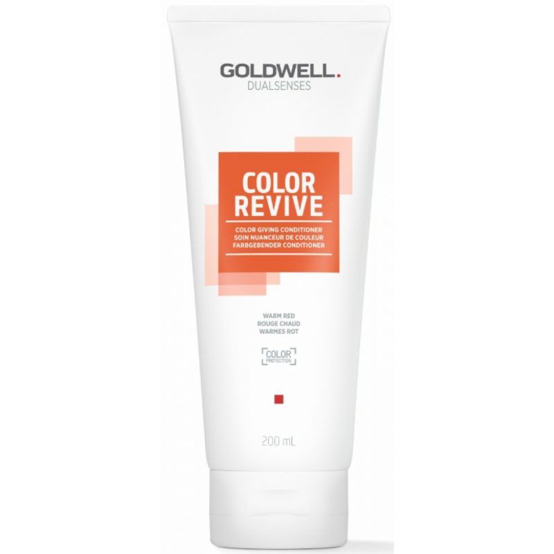 Gоldwell dualsenses color revive тонирующий кондиционер warm red 200 мл