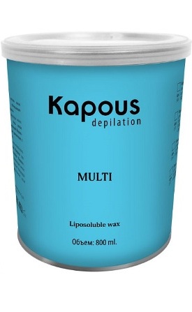 Kapous жирорастворимый воск silver 800мл