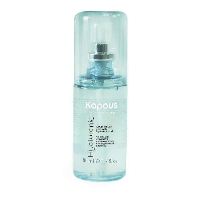 Kapous hyaluronic acid флюид для секущихся кончиков волос с гиалуроновой кислотой 80 мл