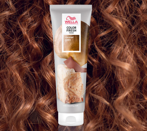 Wella color fresh маска оттеночная карамельная глазурь caramel glaze 150мл ДГ