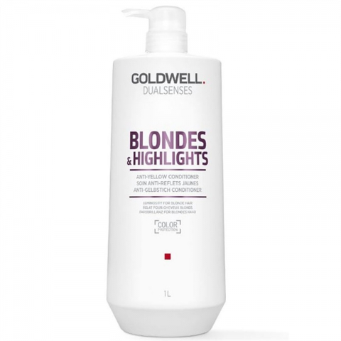 Gоldwell dualsenses blondes highlights кондиционер против желтизны 1000 мл
