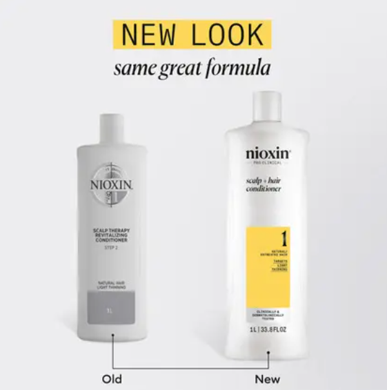 Nioxin система 1 увлажняющий кондиционер 1000мл NEW_АКЦИЯ_8