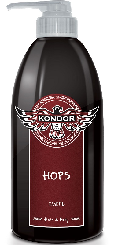 Kondor hair&body кондиционер для волос хмель 300 мл А