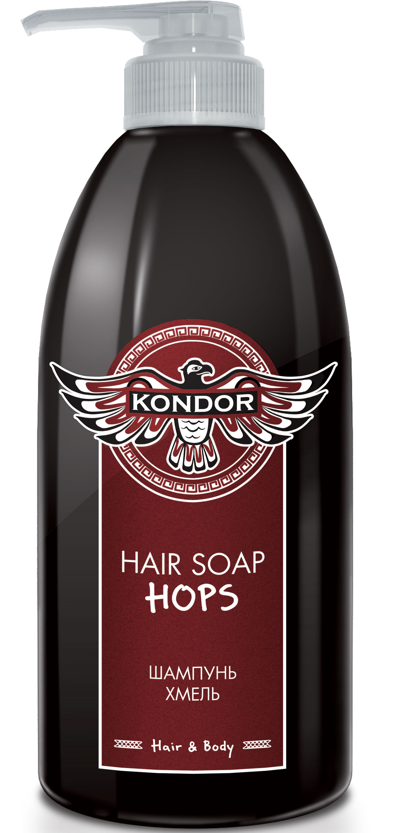 Kondor hair&body шампунь хмель 750 мл А