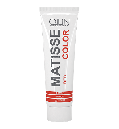 Ollin matisse color red/красный 100мл пигмент прямого действия