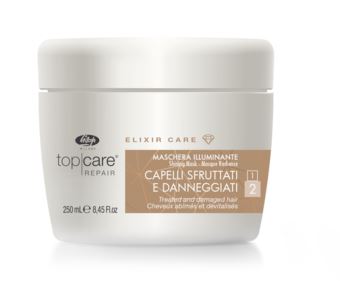 Lisap top care repair elixir care маска-эликсир для восстановления и придания сияющего блеска 250мл ЛС