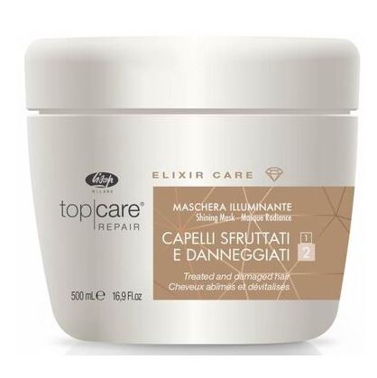 Lisap top care repair elixir care маска-эликсир для восстановления и придания сияющего блеска 500мл ЛС