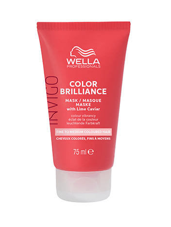 Wella Invigo color brilliance маска-уход для защиты цвета окрашенных нормальных и тонких волос 75мл