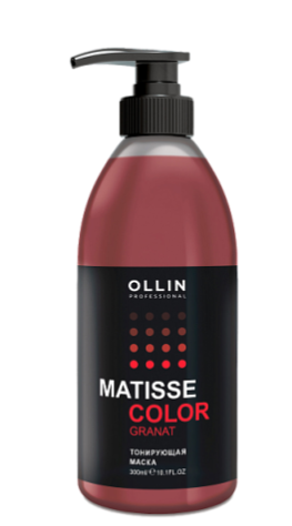 Ollin matisse color тонирующая маска гранат 300мл