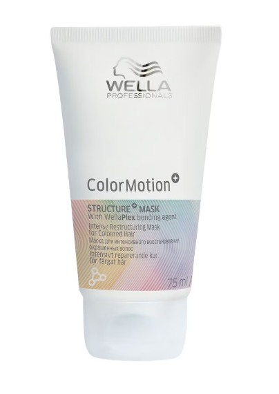 Wella color motion маска для интенсивного восстановления окрашенных волос 75мл