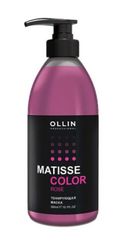 Ollin matisse color тонирующая маска розовый 300мл