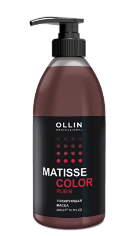 Ollin matisse color тонирующая маска рубин 300мл