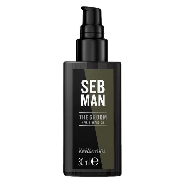 Sebastian seb man groom oil масло для ухода за волосами и бородой 30 мл мил