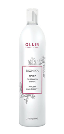 Ollin bionika мусс плотность волос 250мл