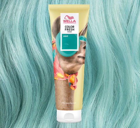Wella color fresh маска оттеночная мятный mint 150мл_АКЦИЯ_6