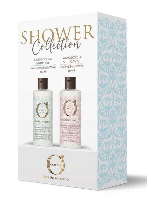 Barex olioseta oro del marocco набор shower collection