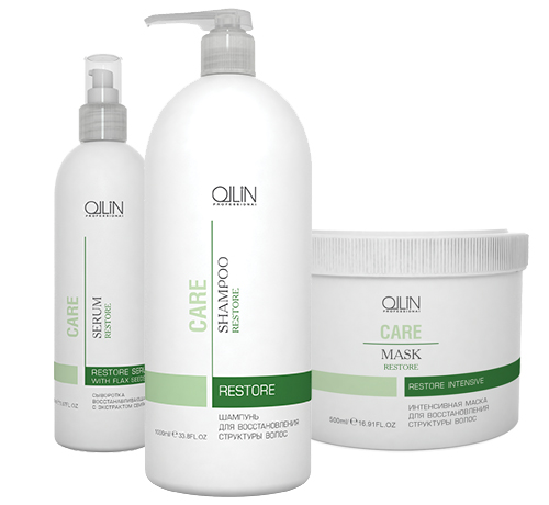 Ollin care набор большой интенсивное восстановление (3 предм)