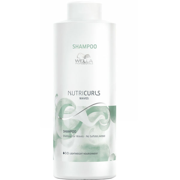 Wella nutricurls шампунь for waves безсульфатный для вьющихся волос 1000 мл_АКЦИЯ_6