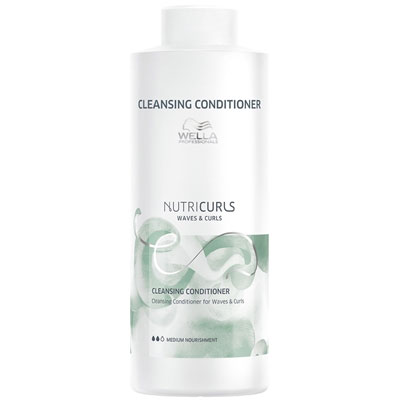 Wella nutricurls бальзам cleansing очищающий для вьющихся и кудрявых волос 1000 мл мил