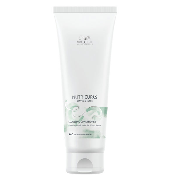 Wella nutricurls бальзам cleansing очищающий для вьющихся и кудрявых волос 250 мл ДГ