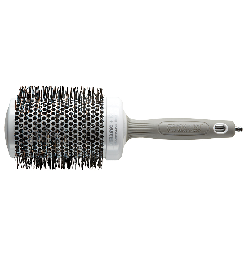 _ Olivia garden термобрашинг expert blowout shine white grey 65мм (х)
