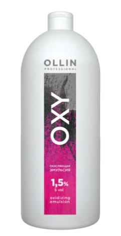 Ollin oxy 1,5% 5vol.окисляющая эмульсия 1000мл oxidizing emulsion