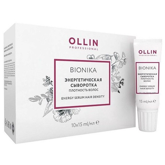 Ollin bionika энергетическая сыворотка плотность волос 6х15мл