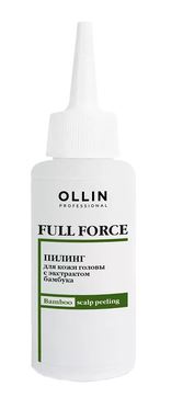 Ollin full force пилинг для кожи головы с экстрактом бамбука 80мл