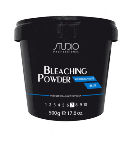 Kapous microgranules blue обесцвечивающий порошок 500 гр