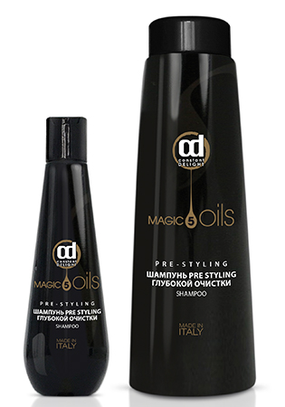 Constant delight magic 5 oils pre-styling шампунь глубокой очистки 1000мл