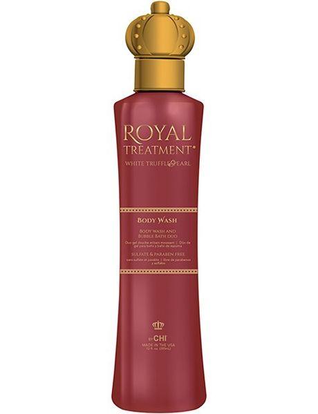 Chi royal treatment средство 2 в 1 гель для душа и пена для ванн королевский уход 355 мл БС