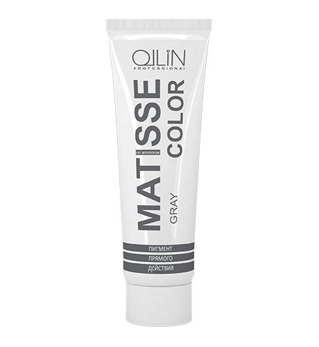 Ollin matisse color gray/серый 100мл пигмент прямого действия