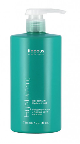 Kapous hyaluronic acid восстанавливающий шампунь с гиалуроновой кислотой 750 мл