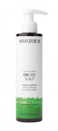 Selective on care scalp очищающий шампунь от перхоти 200мл