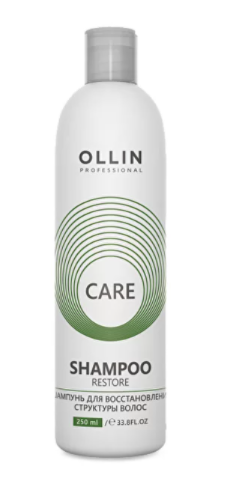 Ollin care шампунь для восстановления структуры волос 250мл