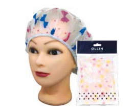 Ollin шапочка для душа с рисунком