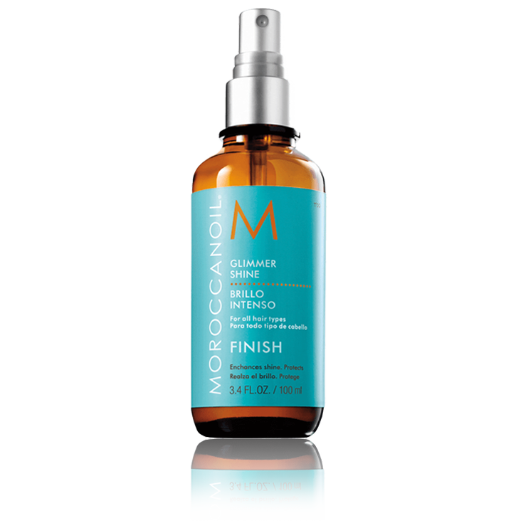 Moroccanoil glimmer shine спрей для мерцающего блеска волос 100мл ам
