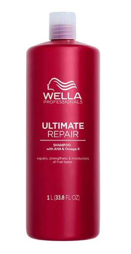 Wella ultimate repair легкий крем-шампунь для поврежденных волос 1000 мл