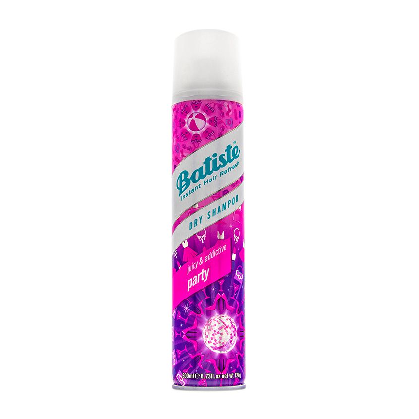Batiste dry party сухой шампунь с ароматом бергамота, дыни и пачули 200мл БС