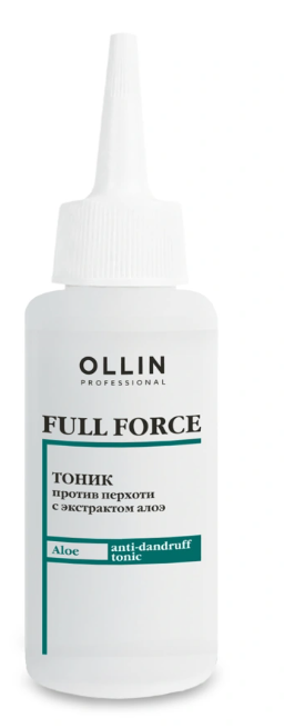 Ollin full force тоник против перхоти с экстрактом алоэ 80мл