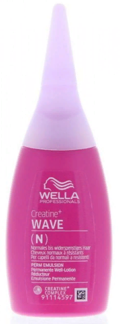 Wella creatine + wave n лосьон для нормальных волос, от тонких до трудноподдающихся 75мл_АКЦИЯ_16