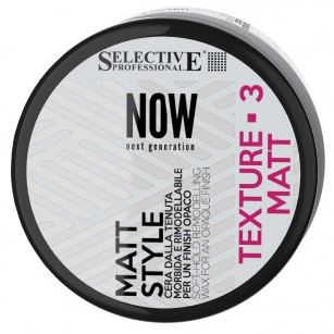 Selective matt style реструктурирующий воск мягкой фиксации 100мл