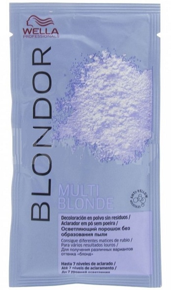 Wella blondor блондирующий порошок без образования пыли 30гр